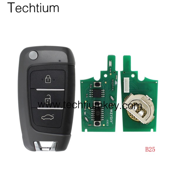 B25 3  button KEYDIY KD Remote