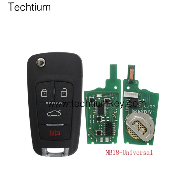NB18 4 button KEYDIY KD Remote