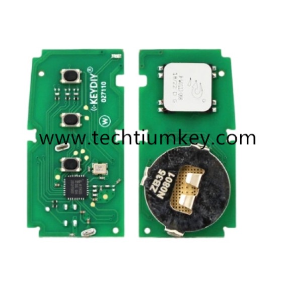 ZB35-3  button KEYDIY KD Remote