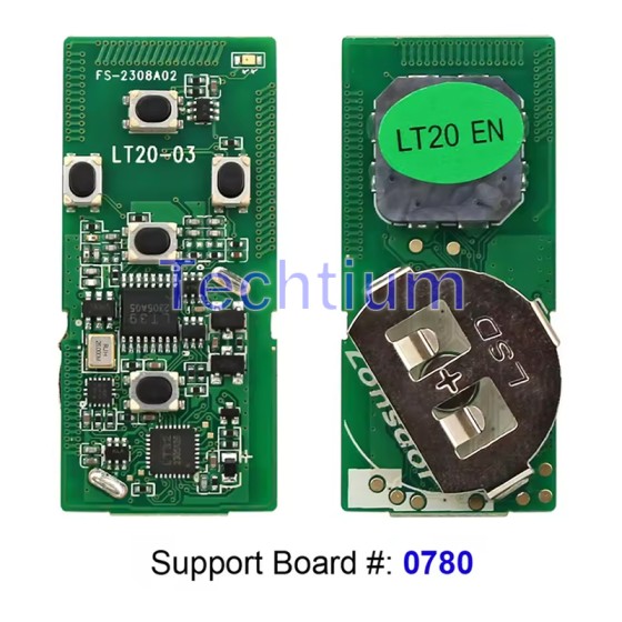 Lonsdor LT20-3 Smart Key PCB For Toyota Smart key 2007+ Board Number: 0780