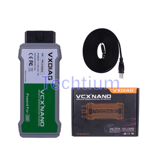 VXDIAG VCX NANO  For JLR For Land Rover Jaguar USB Version