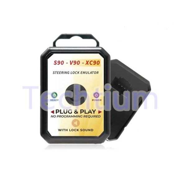 Volvo S90,V90,XC90 Steering Lock Emulator Compatible Part Number: 32246736 / 31476490 / 32221636 With Lock Sound No Programming Required
