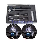 KLOM Auto Key Lock Cylinder Magnifier, Scope, Multipurpose Decoder Eagle Eye Zoom with Light  To Light Up Lock Inside  Locksmith Car Tools