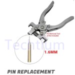 1.6mm pin Replacement for Goso Flip Key Remove & Repair Tool/ Pliers (only for CDT-68)