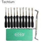 Goso 10 pin Scissors car door pick